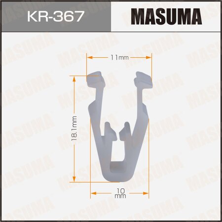 Клипса пластиковая Masuma, KR-367