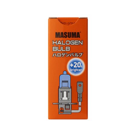 Лампа высокотемпературная Masuma BLUE SKYGLOW H3 12v 55W (4200K), L130