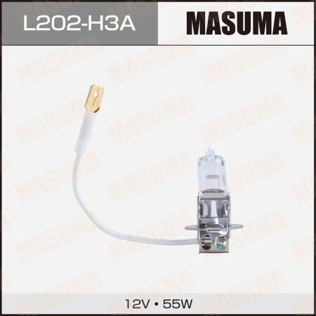 Лампа галогенная Masuma CLEARGLOW H3A 12v 35W PK22s/6, L202