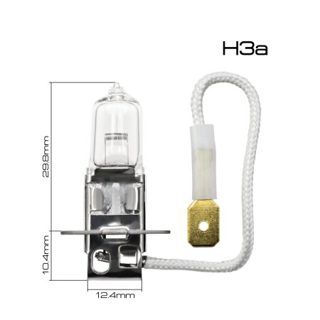 Лампа галогенная Masuma CLEARGLOW H3A 12v 35W PK22s/6, L202