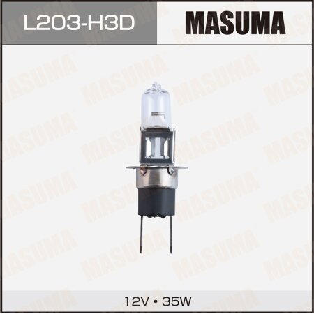 Лампа галогенная Masuma CLEARGLOW H3D 12v 35W P22d/6, L203