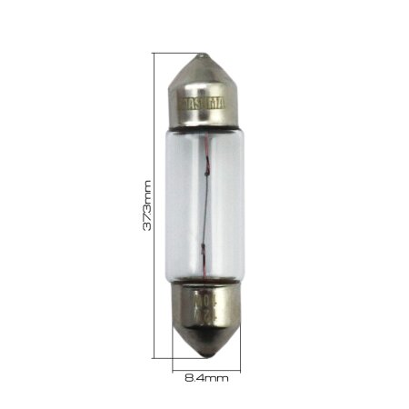 Лампа Masuma Festoon C10W (SV8,5, T10x37) 12V 10W, L2542