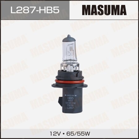 Лампа галогенная Masuma CLEARGLOW HB5 12v 65/55W 9007 (3000K), L287