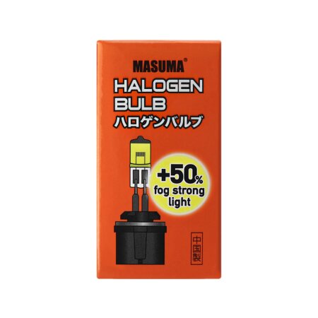 Лампа галогенная Masuma YELLOW H27W/1 12V 27W (2800k), L351