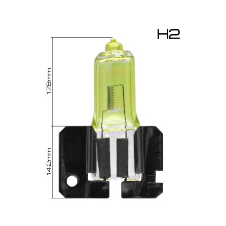 Лампа галогенная Masuma YELLOW H2 12v 55W (2800k), L355