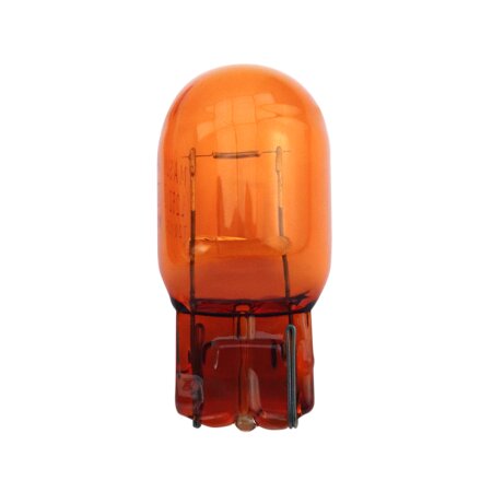 Лампа Masuma WY21W (W3x16d, T20) 12V 21W ORANGE одноконтактная, L521