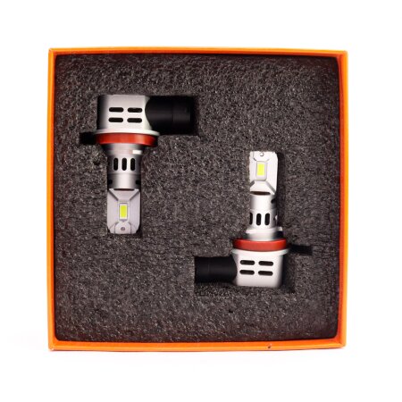 Лампы светодиодные Masuma LED H8 27W 6000K 5200Lm PGJ19-1 (серия A8), L615