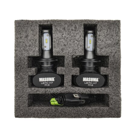LED bulb Masuma, H7 6000K 4000Lm PX26d (S1 series), L670
