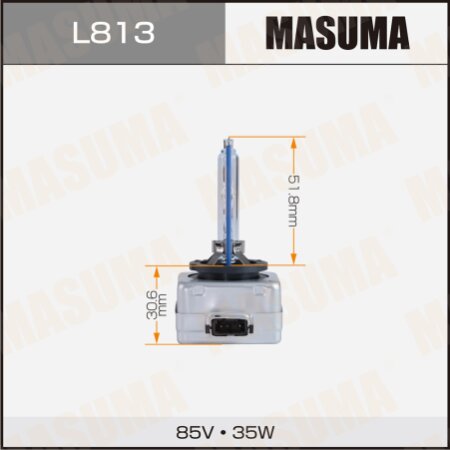 Лампа ксеноновая Masuma WHITE GRADE D1S 42V 5000k 35W 3800Lm, L813
