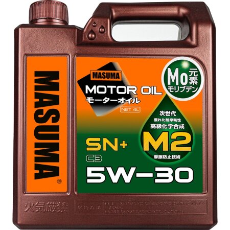 Масло моторное MASUMA 5W30 M2 SN+/C3 универсальное, синтетика 4л, M-2003E