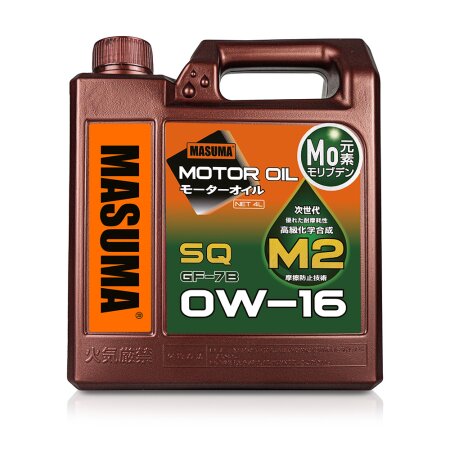Масло моторное MASUMA 0W16 M2 SQ/GF-7B бензин, синтетика 4л, M-2041E