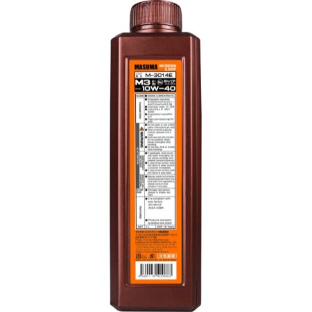 Масло моторное MASUMA 10W40 M3 SN/CF/A3B4 универсальное, полусинтетика 1л, M-3014E