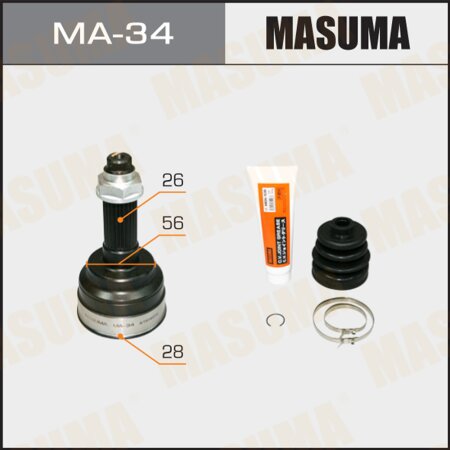 ШРУС наружный Masuma, MA-34