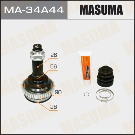 ШРУС наружный Masuma, MA-34A44