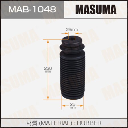 Shock absorber boot Masuma (rubber), MAB-1048