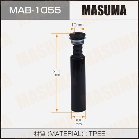 Shock absorber boot Masuma (plastic), MAB-1055