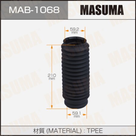 Shock absorber boot Masuma (plastic), MAB-1068