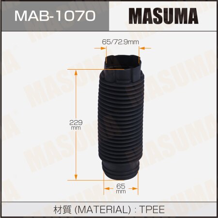 Shock absorber boot Masuma (plastic), MAB-1070