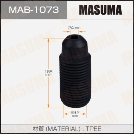 Shock absorber boot Masuma (plastic), MAB-1073