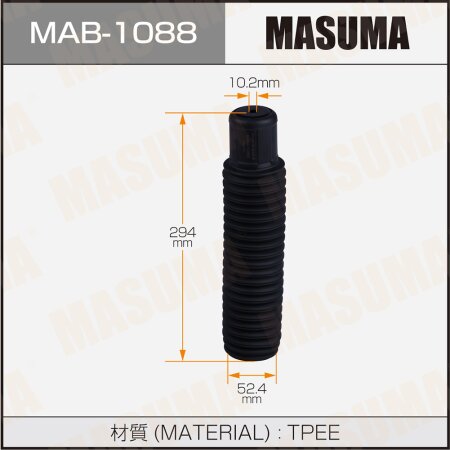Shock absorber boot Masuma (plastic), MAB-1088