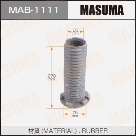 Shock absorber boot Masuma (rubber), MAB-1111