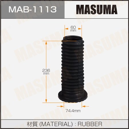 Shock absorber boot Masuma (rubber), MAB-1113