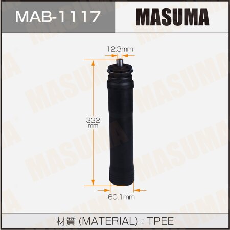 Shock absorber boot Masuma (plastic), MAB-1117