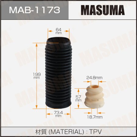 Пыльник с отбойником амортизатора Masuma, MAB-1173