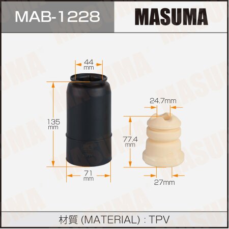 Пыльник с отбойником амортизатора Masuma, MAB-1228