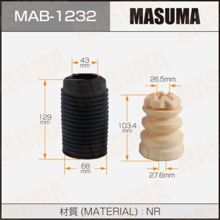 Пыльник амортизатора Masuma, MAB-1232