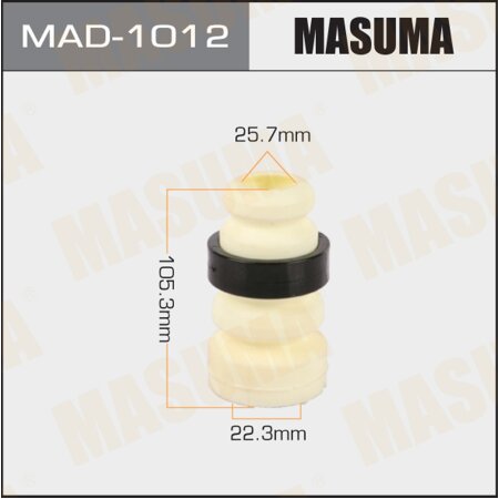 Отбойник амортизатора Masuma, 22.3x25.7x105.3, MAD-1012