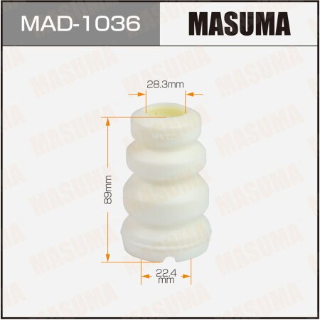 Отбойник амортизатора Masuma, 22.4x28.3x89, MAD-1036