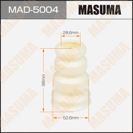 Отбойник амортизатора Masuma, 28.6x52.6x98, MAD-5004