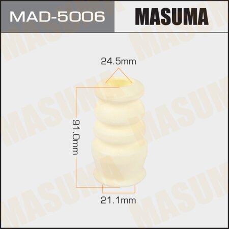 Отбойник амортизатора Masuma, 21.1x24.5x91, MAD-5006
