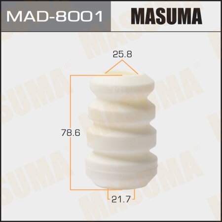 Отбойник амортизатора Masuma, 21.7x25.8x78.6, MAD-8001