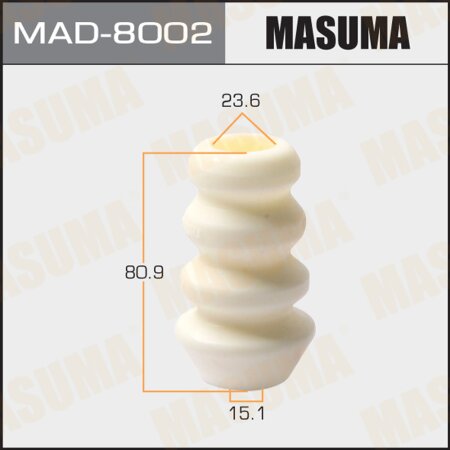 Отбойник амортизатора Masuma, 15.1x23.6x80.9, MAD-8002