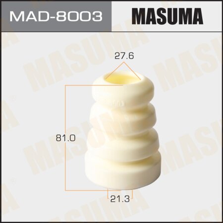 Отбойник амортизатора Masuma, 21.3x27.6x81, MAD-8003