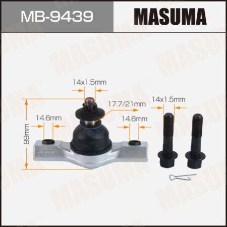 Опора шаровая Masuma, MB-9439