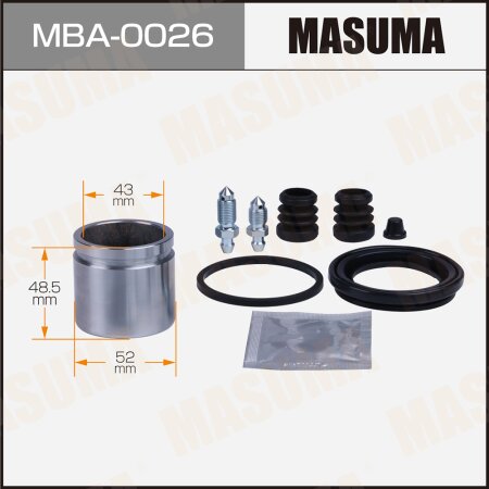 Ремкомплект тормозного суппорта с поршнем d-52 MASUMA, MBA-0026