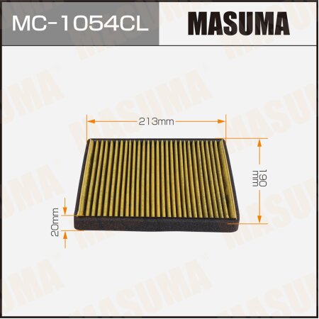 Cabin air filter Masuma charcoal, MC-1054CL