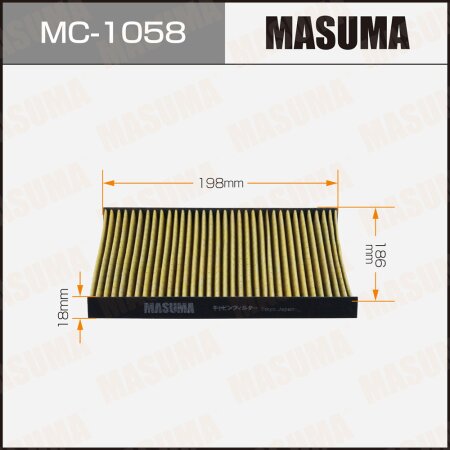 Фильтр салонный Masuma, MC-1058