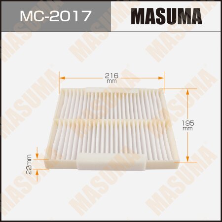 Фильтр салонный Masuma, MC-2017