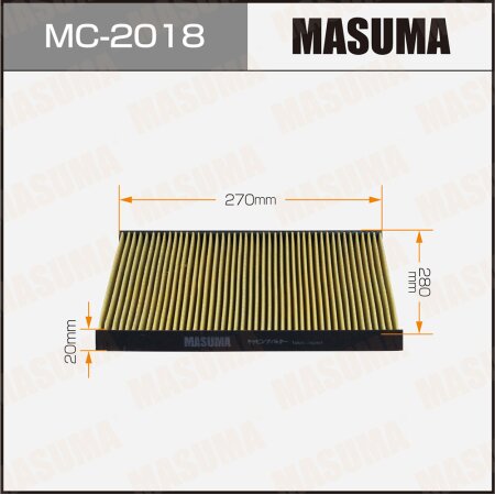 Фильтр салонный Masuma, MC-2018