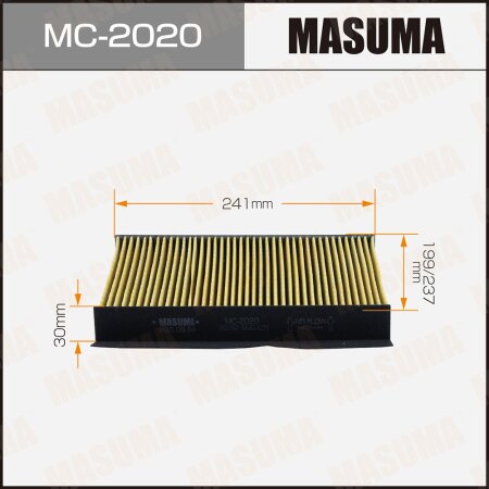 Фильтр салонный Masuma, MC-2020