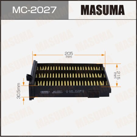 Фильтр салонный Masuma, MC-2027