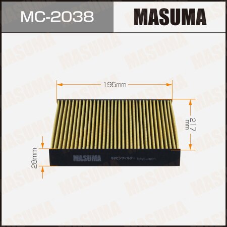 Фильтр салонный Masuma, MC-2038