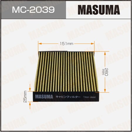 Фильтр салонный Masuma, MC-2039