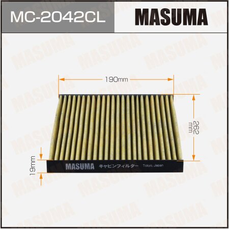 Фильтр салонный Masuma угольный, MC-2042CL