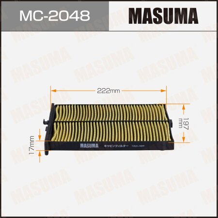 Фильтр салонный Masuma, MC-2048