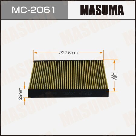 Фильтр салонный Masuma, MC-2061
